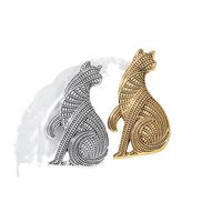 Retro Tiger Alloy Plating Unisex Brooches main image 1