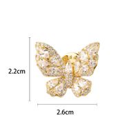 Elegant Schmetterling Kupfer Frau Broschen sku image 3