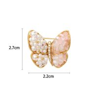 Elegant Butterfly Copper Women's Brooches main image 2