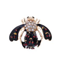 Mignon Insecte Alliage Émail Placage Incruster Strass Unisexe Broches sku image 8