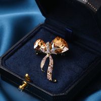 Sweet Bow Knot Copper Women's Brooches main image 5