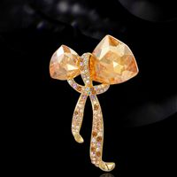 Sweet Bow Knot Copper Women's Brooches main image 3
