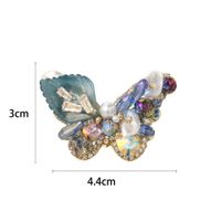 Elegant Schmetterling Kupfer Frau Broschen main image 2