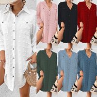 Women's Solid Color Simple Style Classic Style Cover Ups main image 1