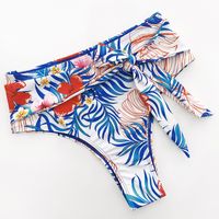 Women's Vacation Printing 3 Pieces Set Bikinis Swimwear main image 4