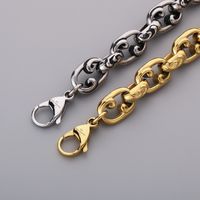 Stainless Steel 18K Gold Plated Casual Simple Style Solid Color Bracelets main image 6