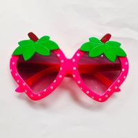 Cartoon Kinder Erdbeer Dekorative Sonnenbrille sku image 3