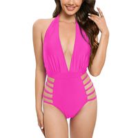 Women's Basic Modern Style Solid Color 1 Piece One Piece Swimwear main image 4