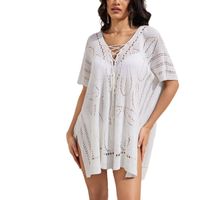 Women's Solid Color Simple Style Cover Ups main image 2