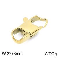 1 Piece Stainless Steel 18K Gold Plated Geometric sku image 5