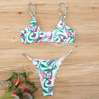 Frau Ditsy Blumig 2-Teiliges Set Bikinis Bademode main image 5