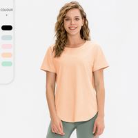 Women's T-shirt Short Sleeve T-Shirts Sports Solid Color main image 6