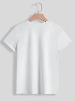 Women's T-shirt Short Sleeve T-Shirts Printing Vacation Letter main image 5