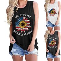 Women's T-shirt Sleeveless T-Shirts Casual Solid Color main image 1