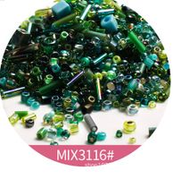 1 Set Diameter 1.8-2.0 Hole Under 1mm Glass Solid Color Beads sku image 6