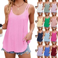 Women's Vest Tank Tops Casual Simple Style Solid Color main image 1