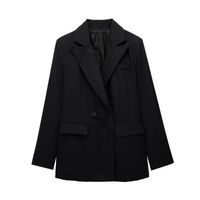 Women's Long Sleeve Blazers Business Classic Style Solid Color main image 5