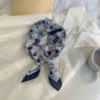 Women's Pastoral Flower Cotton And Linen Silk Scarf sku image 12