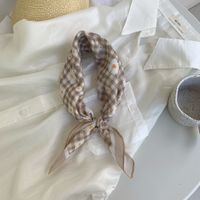 Women's Pastoral Flower Cotton And Linen Silk Scarf sku image 20