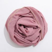 Women's Basic Solid Color Polyester Scarf sku image 14