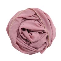 Women's Basic Solid Color Polyester Scarf main image 2