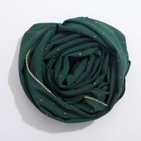 Women's Basic Solid Color Polyester Scarf main image 3