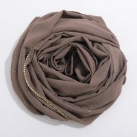 Women's Basic Solid Color Polyester Scarf sku image 11