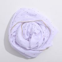 Women's Basic Solid Color Polyester Scarf sku image 1