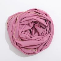 Women's Basic Solid Color Polyester Scarf sku image 3