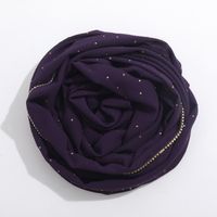 Women's Basic Solid Color Polyester Scarf sku image 5