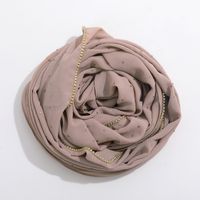 Women's Basic Solid Color Polyester Scarf sku image 10