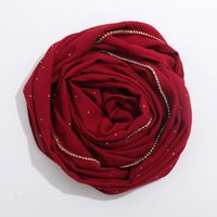 Women's Basic Solid Color Polyester Scarf sku image 15