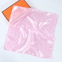 Women's Simple Style Solid Color Polyester Silk Scarf sku image 13