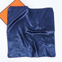 Women's Simple Style Solid Color Polyester Silk Scarf sku image 14