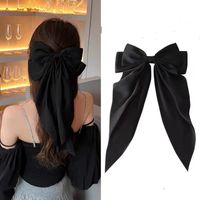 Women's Casual Sweet Solid Color Bow Knot Cloth Hair Clip main image 6