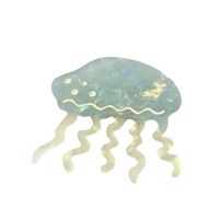 Women's Cartoon Style Jellyfish Starfish Conch Acetic Acid Sheets Hair Clip main image 2