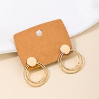 1 Pair Casual Simple Style Round Alloy Drop Earrings main image 3