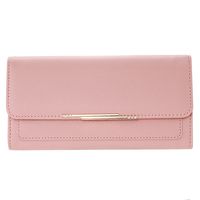 Women's Solid Color Pu Leather Flip Cover Wallets main image 2