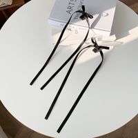 Mujeres Estilo Simple Nudo De Lazo Tela Pinza Para El Cabello main image 1