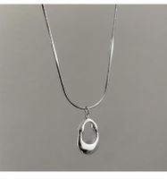 Simple Style Geometric Alloy Plating None Platinum Plated Women's Pendant Necklace sku image 1