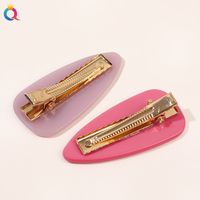 Women's Casual Simple Style Letter Alloy Plastic Hair Clip main image 4