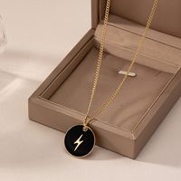 Classic Style Cool Style Lightning Ferroalloy Zinc Alloy Women's Pendant Necklace main image 3