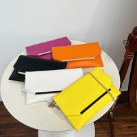 Women's Pu Leather Solid Color Classic Style Flip Cover Crossbody Bag main image 7