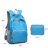 Solid Color School Daily School Backpack sku image 4