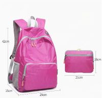 Solid Color School Daily School Backpack sku image 5