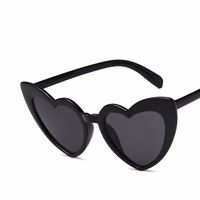 Fashion Heart Shape Ac Special-Shaped Mirror Full Frame Women's Sunglasses main image 4