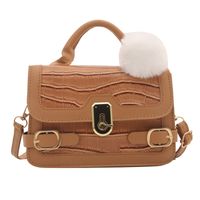 Women's Pu Leather Solid Color Elegant Flip Cover Handbag sku image 13