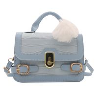 Women's Pu Leather Solid Color Elegant Flip Cover Handbag sku image 15