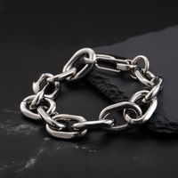 Hip-Hop Cool Style Geometric 304 Stainless Steel Polishing Men's Bracelets main image 6