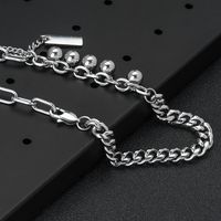 304 Stainless Steel Hip-Hop Geometric Necklace main image 9